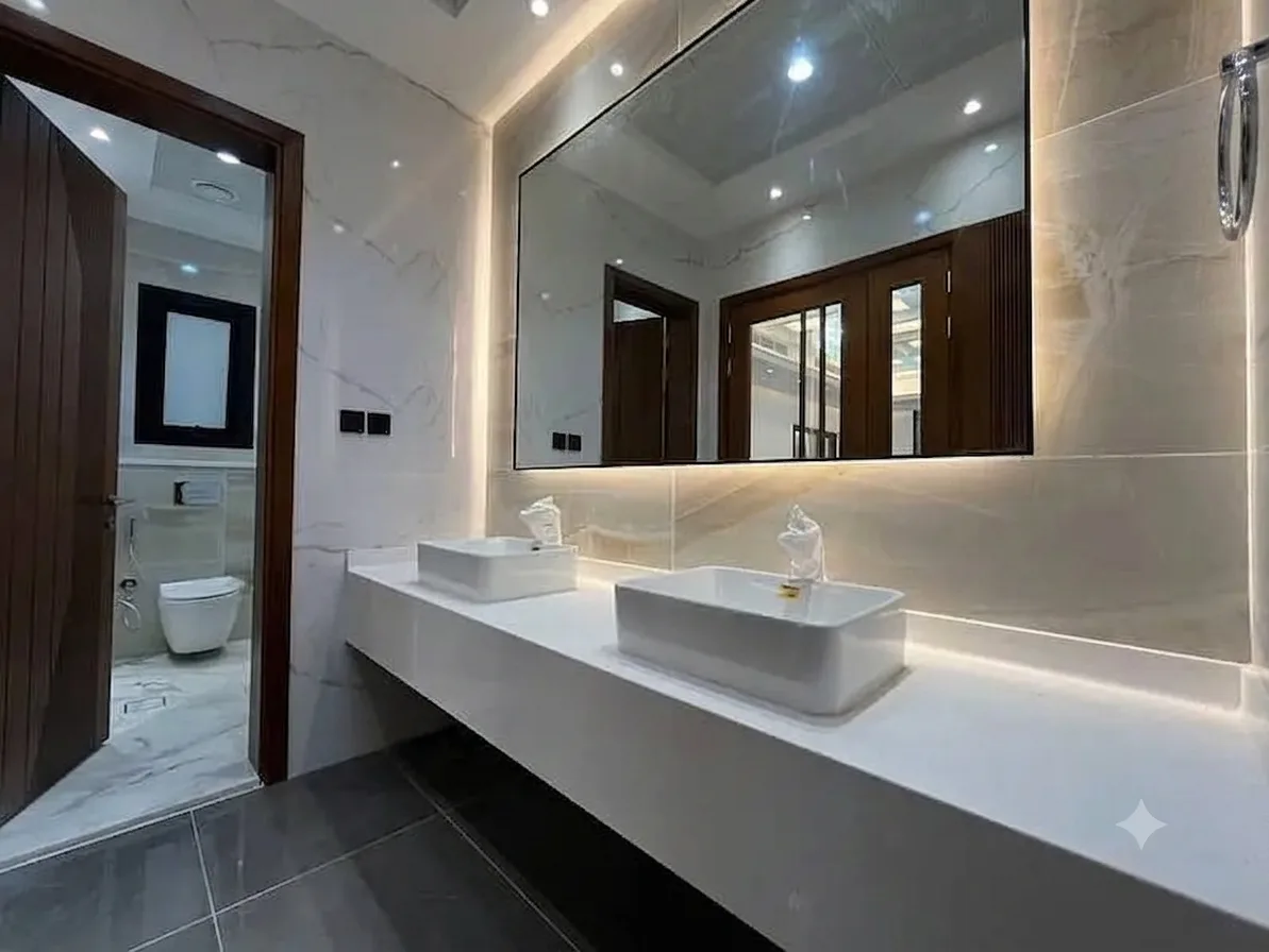 White & Brown-Themed 5-Bedroom Villa