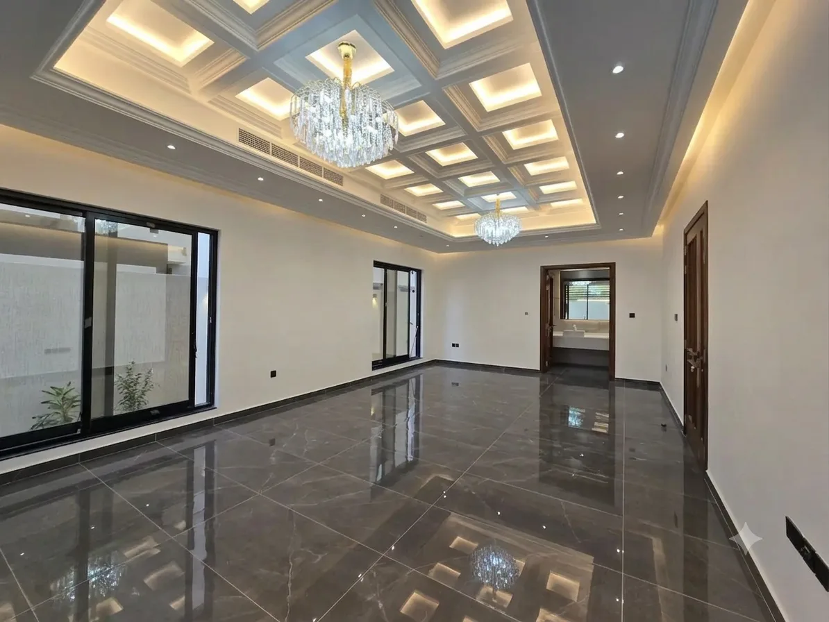 White & Brown-Themed 5-Bedroom Villa